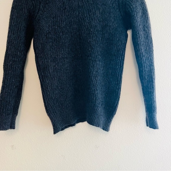 SANDRO Women's Gray Wool Blend Sweater Size 1/Small - Picture 3 of 6